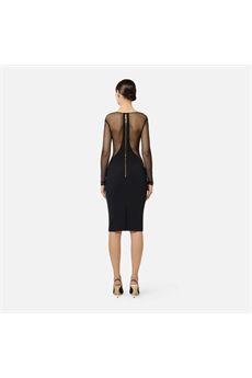 Abito da donna di colore nero Elisabetta Franchi | AB89862E2110