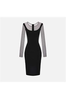 Abito da donna di colore nero Elisabetta Franchi | AB89862E2110