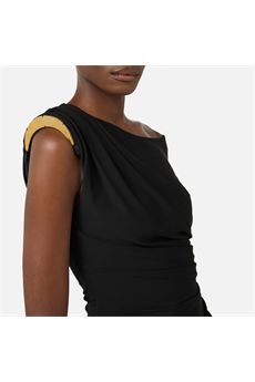 Abito da donna di colore nero Elisabetta Franchi | AB90661E2110