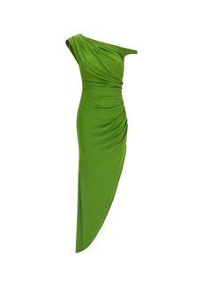 Abito da donna di colore verde Elisabetta Franchi | AB90661E2EV3