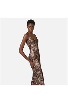Abito da donna di colore cacao Elisabetta Franchi | ABR3061E2644
