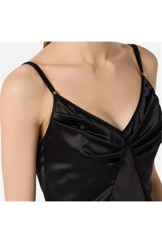 Abito da donna di colore nero Elisabetta Franchi | ABR3362E2110