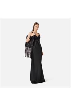 Abito da donna di colore nero Elisabetta Franchi | ABR3362E2110