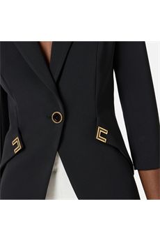 Giacca da donna di colore nero Elisabetta Franchi | GI21561E2110