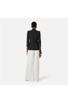Giacca da donna di colore nero Elisabetta Franchi | GI21561E2110