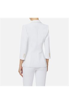 Giacca da donna di colore avorio Elisabetta Franchi | GI21561E2360