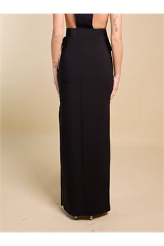 Gonna da donna di colore nero Elisabetta Franchi | GO16561E2110