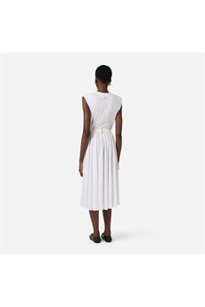 T-shirt da donna di colore bianco gesso Elisabetta Franchi | MA01161E2270