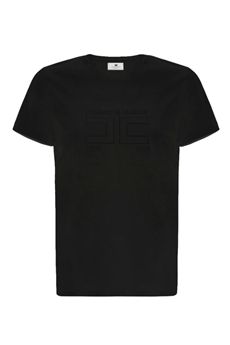 T-shirt da donna di colore nero Elisabetta Franchi | MA71G61E2110