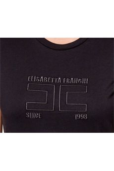 T-shirt da donna di colore nero Elisabetta Franchi | MA71G61E2110