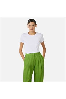 T-shirt da donna di colore bianco gesso Elisabetta Franchi | MA71G61E2270