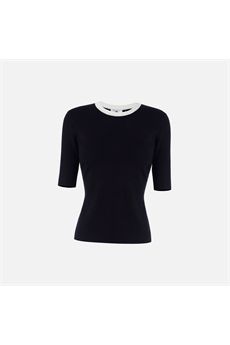 Maglia da donna di colore nero Elisabetta Franchi | MK67S61E2685