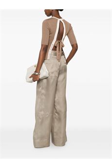 Top da donna di colore argilla Elisabetta Franchi | MK67S61E2727