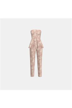 Completo donna di colore rosa antico Emme | EMMALOA002