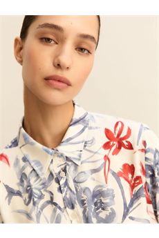 Camicia da donna multicolor Emme | EMMANGEL014