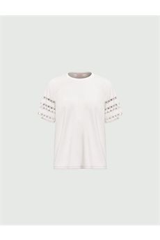 T-shirt da donna di colore bianco ottico Emme | EMMAPE001