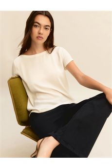 Blusa da donna di colore bianco lana Emme | EMMCARTONE001