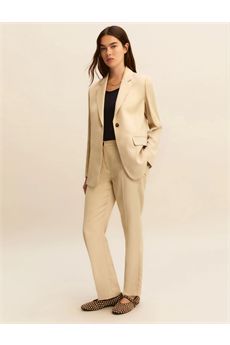 Giacca da donna di colore beige Emme | EMMCHARME1005