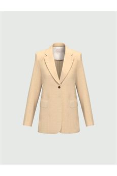 Giacca da donna di colore beige Emme | EMMCHARME1005
