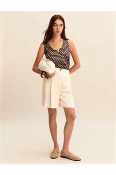 Top da donna di colore kaki Emme | EMMCRESTA008