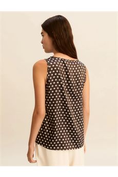 Top da donna di colore kaki Emme | EMMCRESTA008