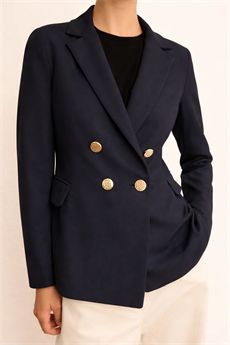 Giacca da donna di colore blu Emme | EMMEGOISTA003