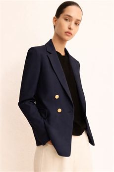 Giacca da donna di colore blu Emme | EMMEGOISTA003