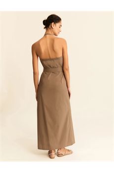 Abito da donna di colore tortora Emme | EMMEROICO004