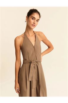 Abito da donna di colore tortora Emme | EMMEROICO004
