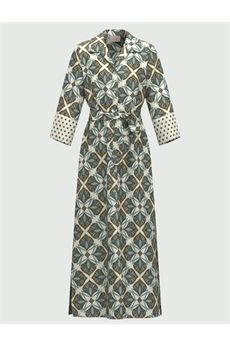 Abito da donna di colore bianco e blu Emme | EMMFOLGORE012