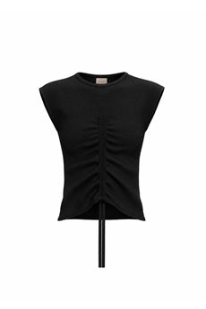 Top da donna di colore nero Emme | EMMOGNUNO004