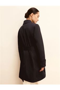 Trench da donna di colore blu Emme | EMMOPERA008