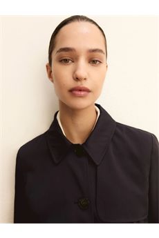 Trench da donna di colore blu Emme | EMMOPERA008