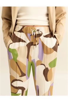 Pantaloni da donna di colore sabbia Emme | EMMOSSO001