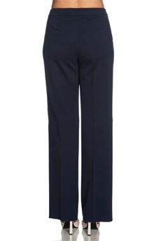 Pantaloni da donna di colore blu Emme | EMMPALACE003