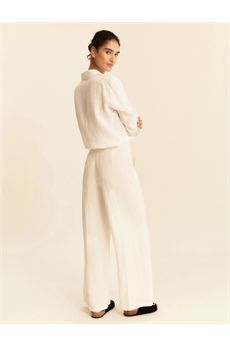 Pantraloni da donna di colore bianco Emme | EMMPERA001
