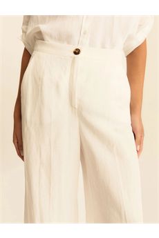Pantraloni da donna di colore bianco Emme | EMMPERA001
