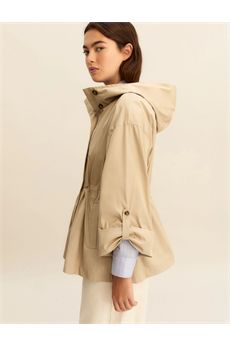 Parka da donna di colore beige Emme | EMMRECENTE002