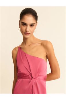 Abito da donna di colore rosa orchidea Emme | EMMRICORDO1007