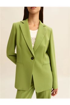 Giacca da donna di colore verde