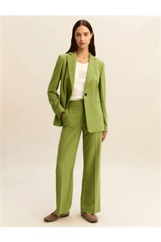 Pantaloni da donna di colore verde Emme | EMMROMANA2004