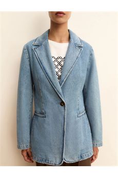Giacca da donna in demin medio Emme | EMMTECA001