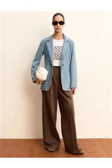 Giacca da donna in demin medio Emme | EMMTECA001