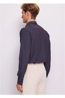Camicia da uomo di colore blu Gaudi' | 611GU450253983