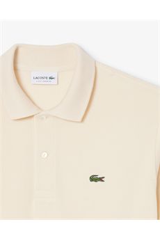 Polo da uomo di colore beige Lacoste | L1212056
