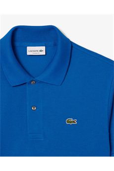 Polo da uomo di colore blu/azzurro Lacoste | L12123D3