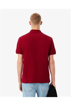 Polo da uomo di colore bordeaux Lacoste | L1212476