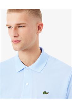 Polo da uomo di colore blu chiaro Lacoste | L1212T01