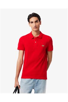 Polo da uomo di colore rosso Lacoste | PH4012240