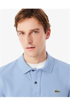 Polo da uomo di colore celeste Lacoste | PH4012AEY